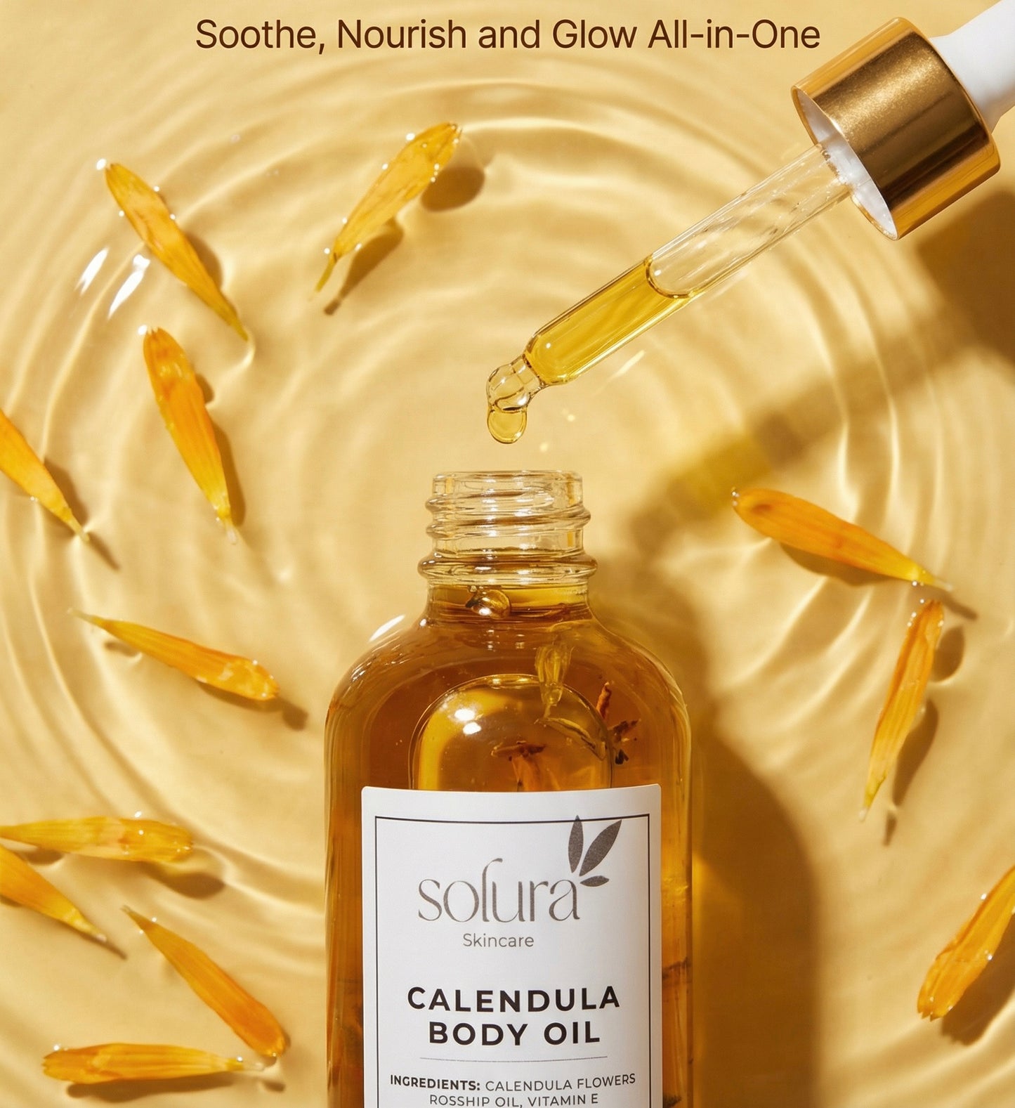 Calendula - Body & Scalp Oil