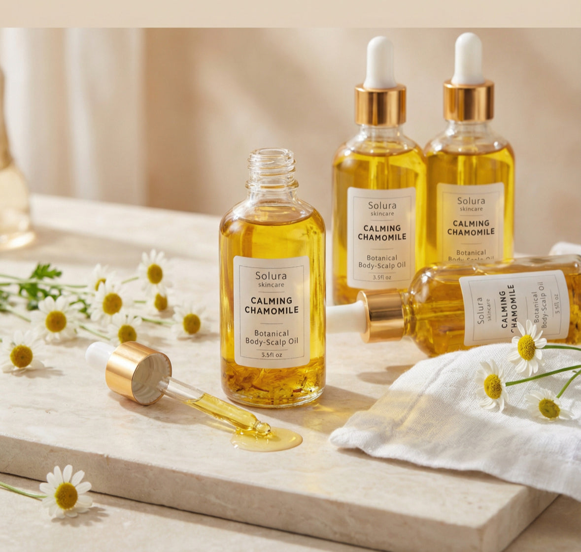 Calming Chamomile - Body & Scalp Oil