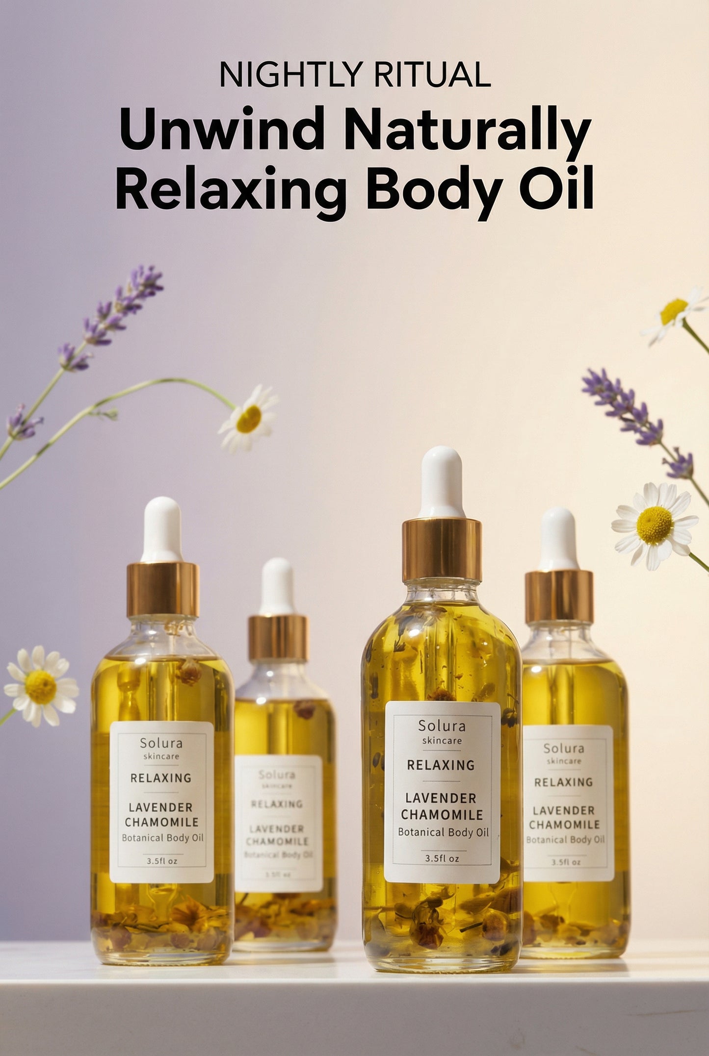 Lavender & Chamomile - Body & Scalp Oil